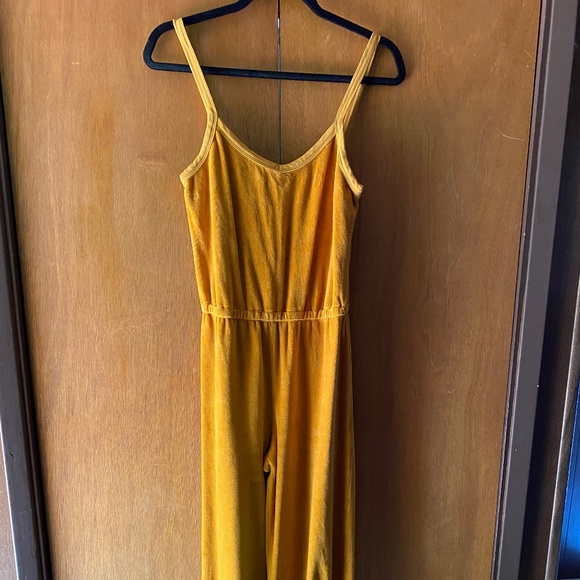 NWT Kondi Giorgi Velour Buckthorn tank jumpsuit xs - Picture 3 of 4